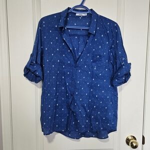 Bossini Blue Button Down Shirt